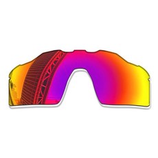LenzProse 오클리 RadarLock Path 통기성 OO9181 선글라스용 1.5MM 편광 교체 렌즈 긁힘 방지 | 완벽한 핏 105743, 마젠타 레드 편광-1.5mm