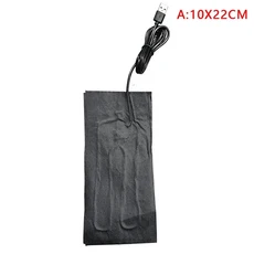 탄소 섬유 USB 온도 제어 워머 가열 패드 DIY 열 패드 3 기어 1PC, 01 Type 5