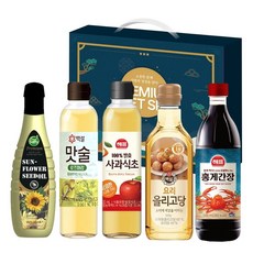 설 추석 해표 정성5호 프리미엄 종합 선물세트 만능 맛간장 홍게간장, 1세트