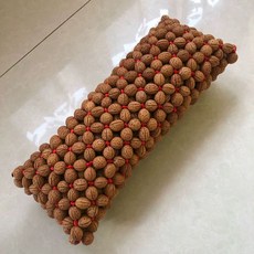 복숭아씨 베개 목침 선물 받침 슬리핑 부모님 머리 베게 가정용, C. 34x13cm 중형