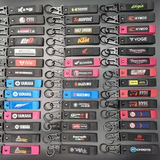 라이더잇템 바이크키링 오토바이키링 스트랩키링 모음 혼다 야마하 가와사키 스즈키 BMW, 1개