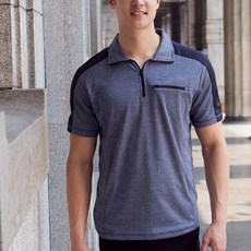 RATOPS 瑞多仕 男款 COOLMAX 麻花翻領拉鍊排汗衣 DB8903