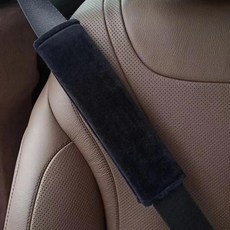 자동차 벨트 어깨 패드 커버 부드럽고 자동차용 핏 조절 보호대 운전, 1개, 3. 1Pc Black