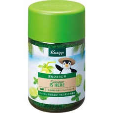 일본 크나이프 목욕소금 라임 민트 향 30.9온스(850g) 목욕 첨가제, 850g, 1개