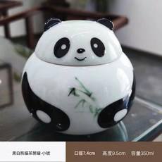 熊貓陶瓷茶葉罐-小號, 熊貓陶瓷茶葉罐小號, 1套