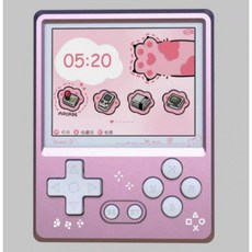 GKD Pixel2 휴대용 게임 콘솔 레트로 IPS 스크린 640x480Ips Rk3326, Pink 64G