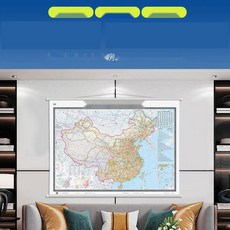 우리나라 전도 대형 벽걸이 지도 사무실용 대한민국지도, 2. 중국 고속철도 1.1x0.8m