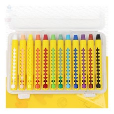 아띠디자인 크레파스 스틱 크레용, 24색
