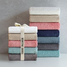 테리파머 160g 호텔수건 10장 페이스 수건 세면 목욕 타올 답례품 집들이 신혼 타월, (NEW)바닐라코 10장
