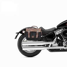 OD 할리 호환 소프테일스탠다드 튜닝 탈부착 퀵릴리스 사이드 백 사이드가방 새들백 리어가방, L0131-오른쪽 캔버스 중+오른쪽브라켓