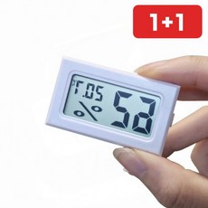파충류 온습도계 도마뱀 레오파드게코 사육장 온도 습도 측정기 디지털 1+1, 1개, 상세페이지 참조