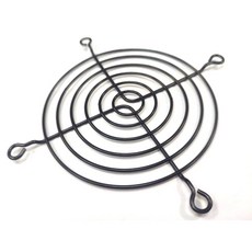 小白的生活工場 黑色9公分/8公分風扇用金屬防護網, 1個, 9公分護網, 9公分護網