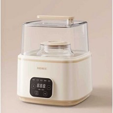 그릭 요거트 메이커 유산균 제조기 무가당 요구르트, 1L+2L이중유리내솥