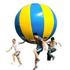 대형 풍선공 풍선놀이 몸싸움 야유회 게임 굴리기, 두꺼운 배구 직경 2m, 1개