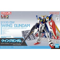 BANDAI 鋼彈W EG 1/144 飛翼鋼彈 XXXG-01W WING Gundam 組裝模型, 1個
