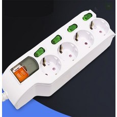 73스토어 고용량멀티탭 멀티콘센트 메인스위치개별 1.5m, 5구