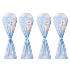 뉴네임 선풍기 커버 스판 선풍기 보관용 커버 먼지 덮개 4P, 오리 4P.