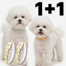 아티즌 강아지 해충방지 진드기 목걸이, 2개, 35ml, 옐로우