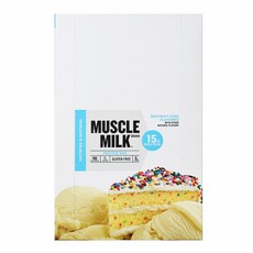 MUSCLE MILK 蛋白棒生日蛋糕 12 條, 1個, 600克