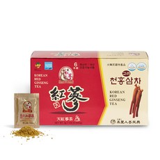 振興高麗人蔘 高麗天紅蔘茶, 100入禮盒, 1個, 3g, 100個裝