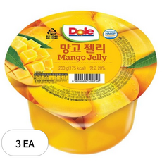 돌 망고 컵젤리 1개입, 200g, 3개