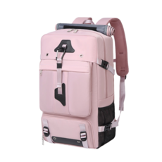 登山背包, 紫色【背+提+挎+拉桿功能】