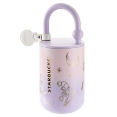 스타벅스 릴리 오브 더 밸리 휴대용 보온병 11179920 390ml, 1개, 퍼플