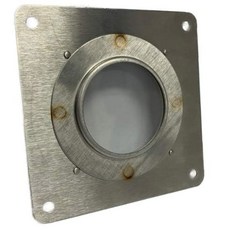 UV 검사 뷰포트 - UVC 설치용 시야 유리 HVAC 덕트 장착 시야 유리 - 울트라 바이올렛 램프 설치 시야 유리, 3