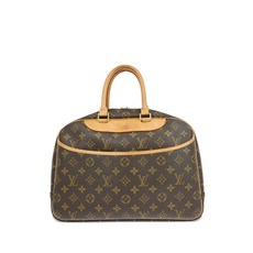 루이 비통 중고 1992 도빌 모노그램 볼링 베니티 토트 백