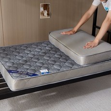 1인용토퍼 접이식 매트리스 자취 바닥 라텍스, 1cm, 페탈 그레이 9cm