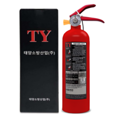 [스트랩포함] 차량용소화기 ABC 자동차겸용 미니 캠핑, 2개, 레드