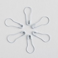 【開發票/統編】別針弔牌葫蘆小號金色服裝店標籤扣針胸針 固定衣服大號安全曲別針 服裝店標籤專用 小號/大號可選 安全防脫落設計, 1個, 白色（葫蘆形）1000枚-鐵