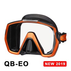 Tusa M1001 Freedom HD 面鏡，高清潛水面鏡，舒適貼合，防水防霧，探索水下世界, BQ-EO