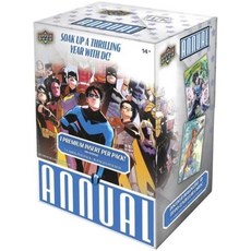 어퍼 덱 DC 코믹스 연간 트레이딩 카드 블래스터 박스 2024, 어퍼 덱 DC 코믹스 연례 트레이딩 카드 블래스터 박스, 1개