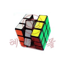 혜명잡화몰 아이큐 큐브 3x3x3 큐브퍼즐 CUBE 33큐브 블럭큐브 과학교구