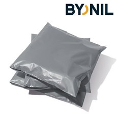 [바이닐] 다양한 사이즈 강력 접착 은색 택배봉투, 1팩