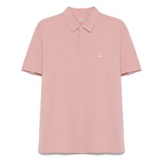 C.P.컴퍼니 로고 패치 폴로 셔츠