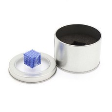 비즈 마그네틱 취미 자석 구슬 블록 성인용, 3mm 네이비 216 + 아이언 박스