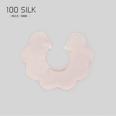 新生兒100%桑蠶絲花瓣寶寶真絲圍嘴嬰幼兒口水巾男女嬰童花邊圍兜