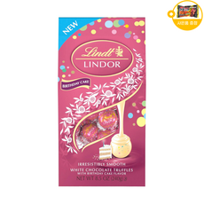 린트 & 스프렁글리 린도르 화이트 초콜릿 트러플 위드 벌쓰데이 케이크 맛 사은품 추가증정, 1개, 240g