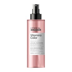 L'Oréal Professionnel Paris Vitamino Color 10-in-1 멀티 베네핏 리브인 스프레이 - 곱슬머리 조절 및 광택 향상을 위한 열 보호제 디탱, 1, 190ml