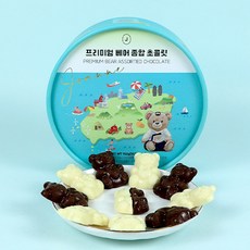 테디베어 프리미엄 종합 초콜릿, 1개, 162g