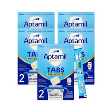 (유럽내수) 압타밀 탭스 2단계 504g(21스틱) 5박스 이지탭스, 5개, 21개입