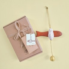 액막이 명태 가게오픈 이사 집들이 선물 원목 수작업 소품, 소형브라운