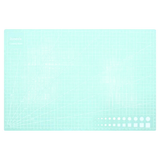 Junesix 標準切割墊 多功能切割墊 A3 A4 A5 桌墊 墊板 課桌墊 雕刻墊 美工用品 學生桌墊 文具【WJ0112】, 03.A4薄荷綠