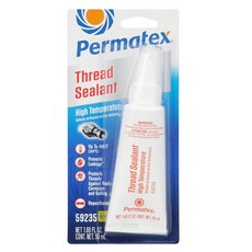 Permatex 59235 고온 스레드 실란트 50ml 튜브 화이트, 50 ml, High Temperature Sealant, 한개옵션0