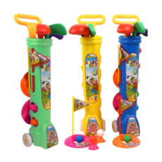 오즈토이 홀인원 대형 어린이 골프세트 완구, 3색 중 랜덤, 1세트