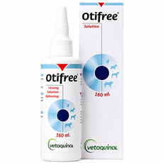 베토퀴놀 오티프리 강아지 고양이 귀세정제, 160ml, 1개