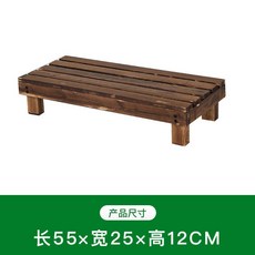 원목 나무 계단식 벽받침 사다리꼴 꽃꽂이 전시 선반 실내 심플 베란다 거실