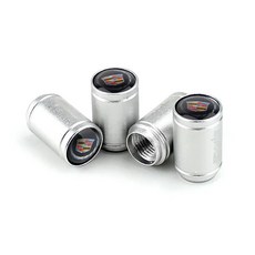 에스컬레이드 티뷰론 데빌 세빌 자동차 휠 타이어 에어 커버 밸브 캡 스템, 15. A-Silver, 1개